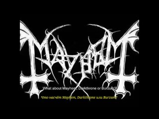 euronymos interview on swedish radio (part 1) mayhem